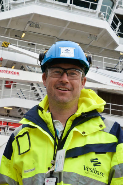 Stian Gjertsen, HSE Manager, NorSea Group