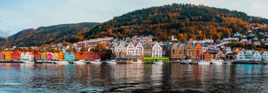 Bergen in the fall
